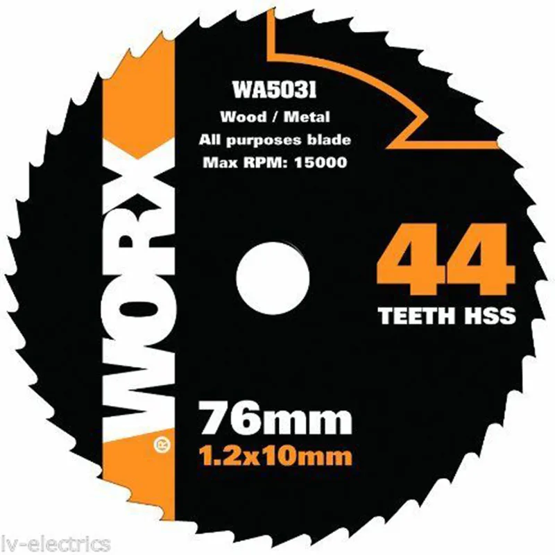 Бесплатная доставка Дерево металлический диск лезвие для WORX HANDYCUT мини