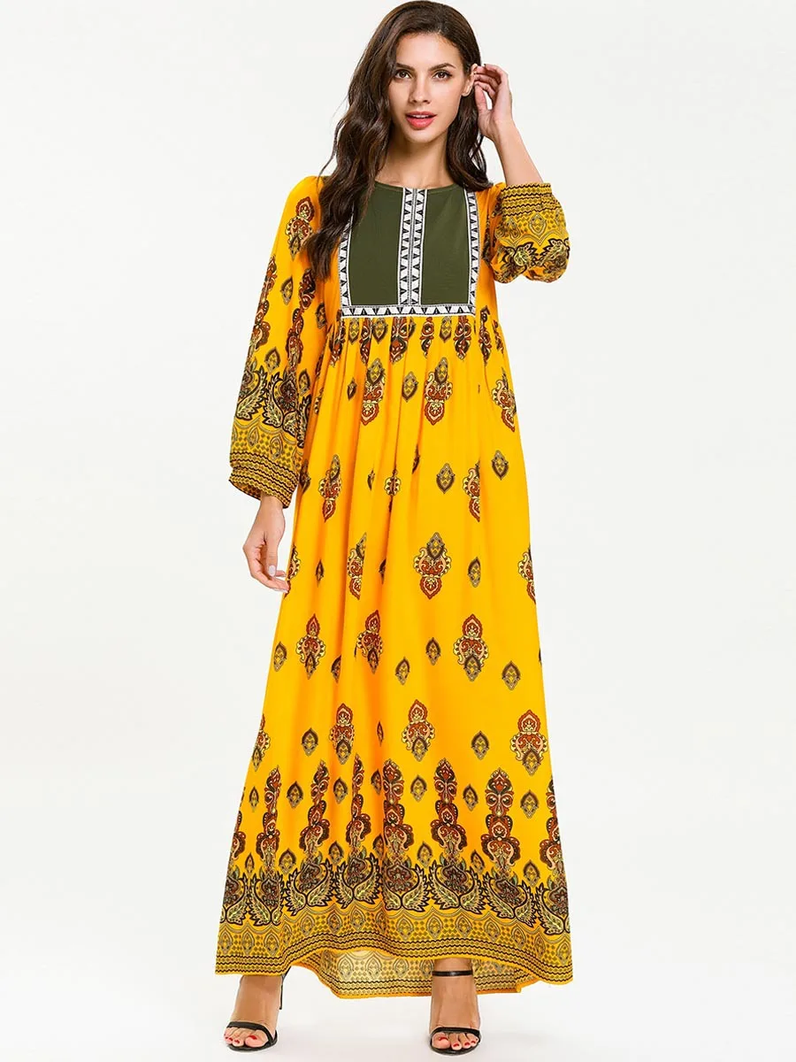 Abaya Femme Дубай Марокканская Турецкая индейка женское мусульманское платье
