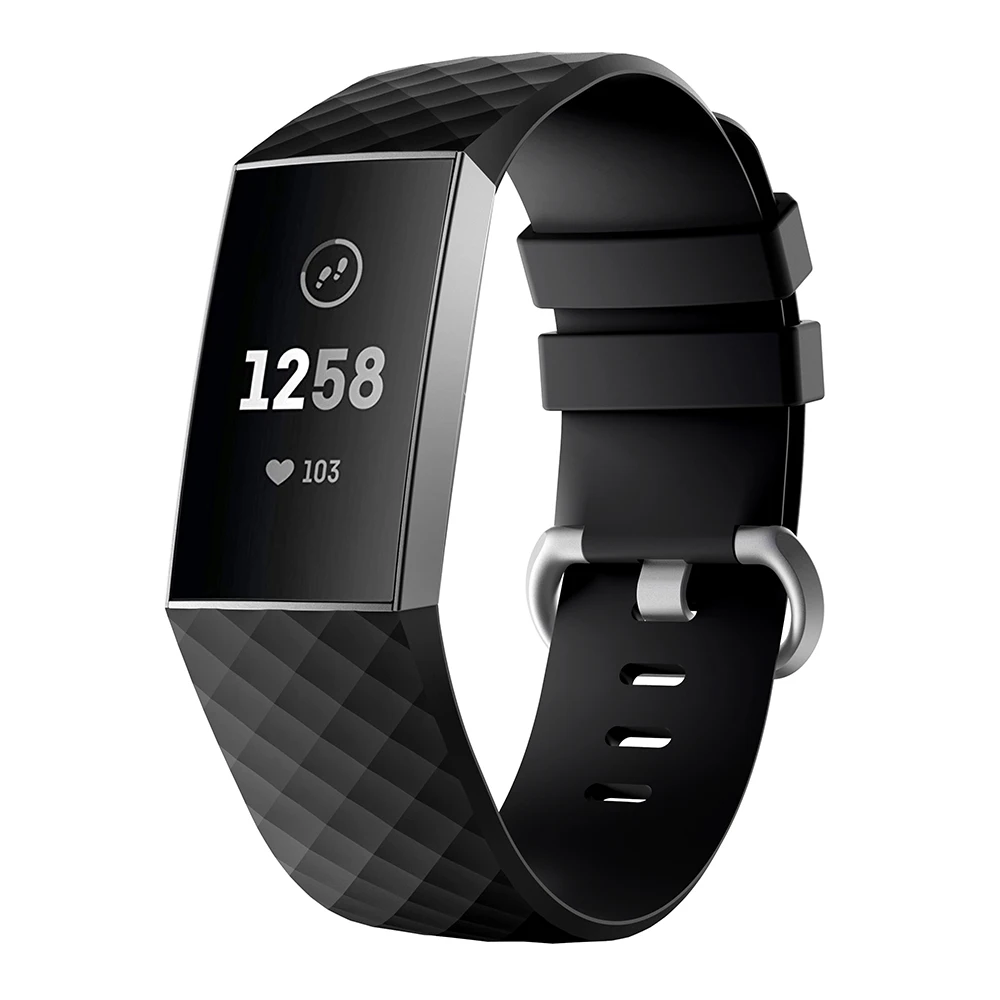 Сменный силиконовый ремешок для смарт-браслета Fitbit Charge 3 браслета 4 Fit bit |