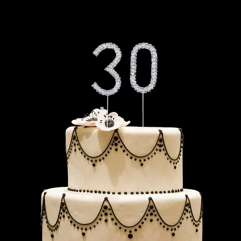 Number first 9 8 7 6 5 4 3 2 1 0 18 21 Cake Topper for kids adult Birthday party Anniversary 2019 happy new year eve Decoration | Дом и сад