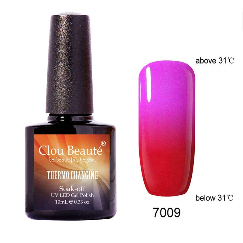 Маникюрный Гель-лак Clou Beaute 48 цветов 1 шт. для изменения температуры нейл-арта