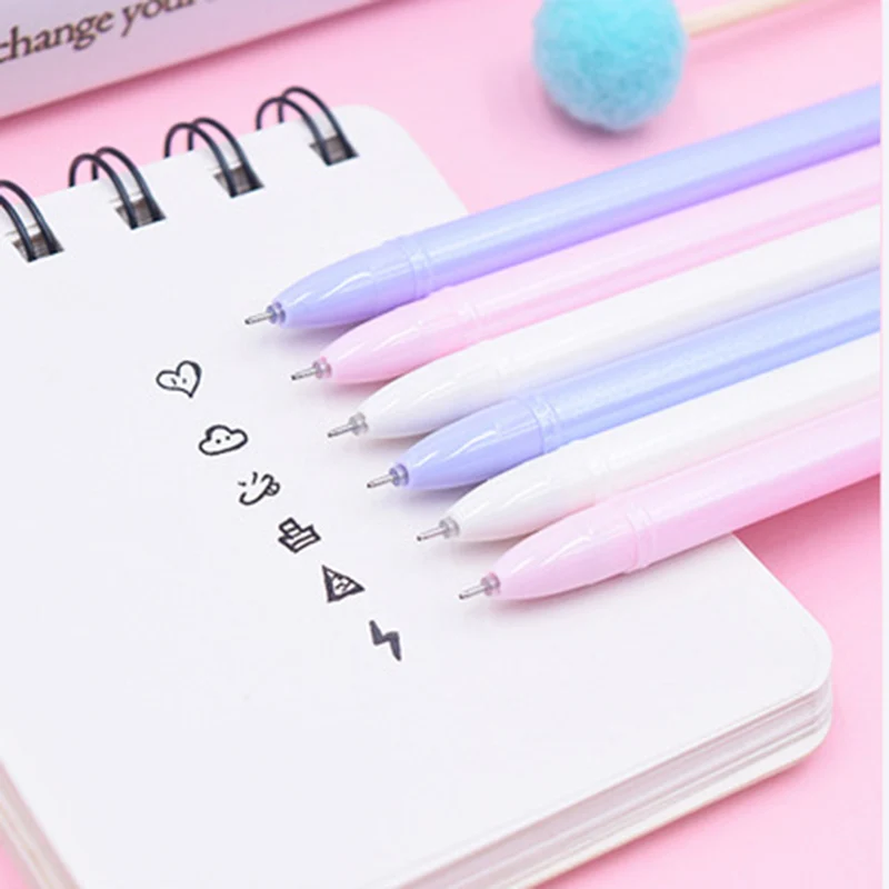 

1Pcs Cute Wind Chimes Pendant Gel Pens For School Writing Office Supplies