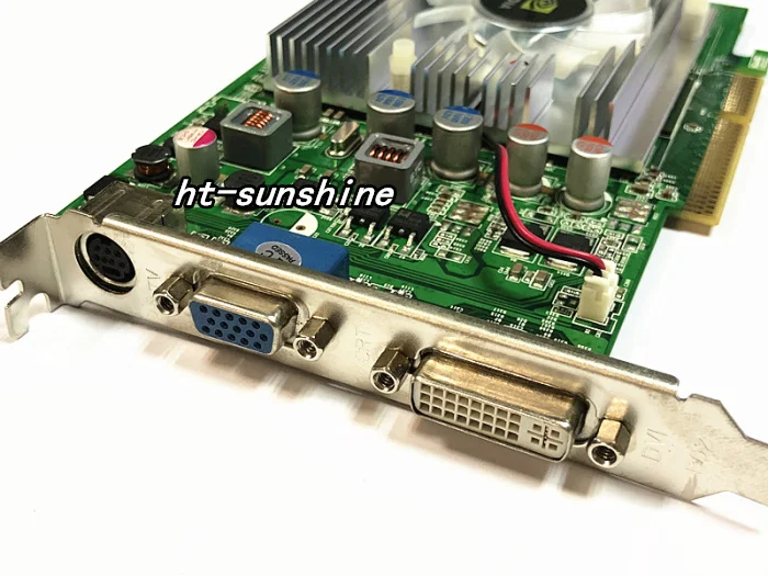 Видеокарта nVIDIA GeForce 6600GT 512MB DDR2 AGP 4X 8X VGA DVI| |