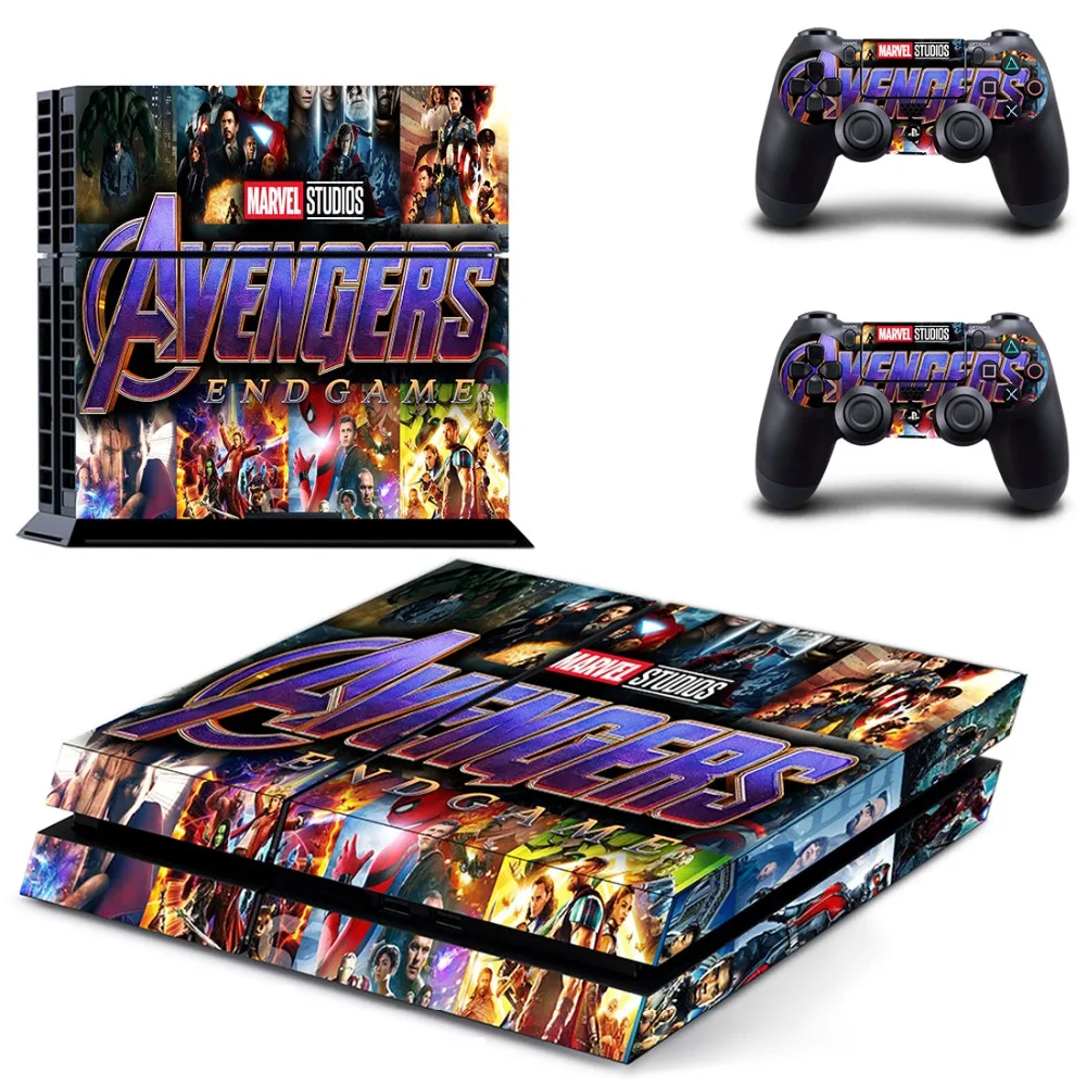 Новая наклейка на кожу PS4 Виниловая для консоли Sony Playstation 4 и контроллеров