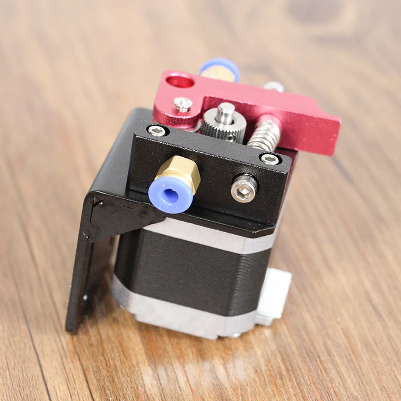 Детали для 3d принтера Makerbot MK8 цельнометаллический дистанционный экструдер из алюминиевого сплава 1,75 мм нить левая/правая рука(не входит в комплект мотор