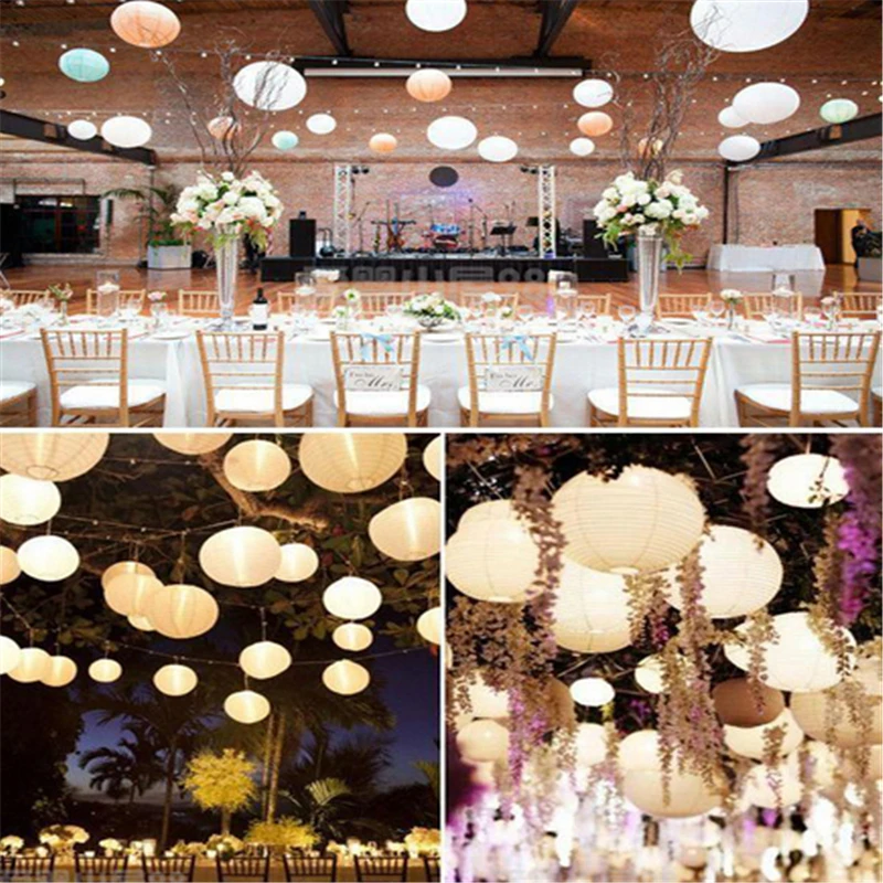 12 шт 20 см (8 &quot) Китайский Цветок фонарь Casamento свадебное украшение день рождения