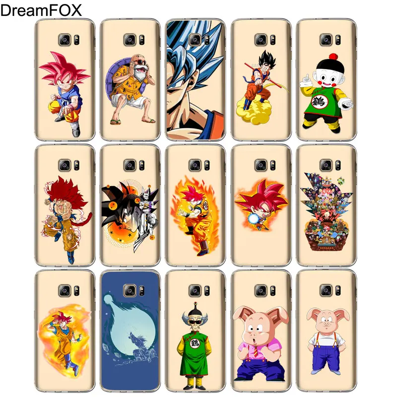 DREAMFOX M094 Dragon Ball Goku Мягкий силиконовый чехол из ТПУ для Samsung Galaxy S5 S6 S7 S8 S9 S10 5G S10E Lite Edge