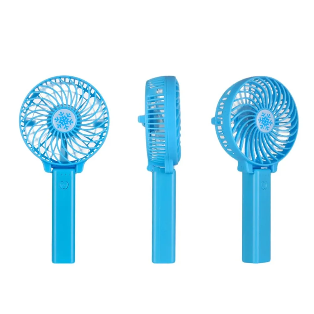 Portable Hand Fan USB Rechargeable Foldable Handheld Mini Cooler 3 Speed Adjustable Cooling for Outdoor Travel | Бытовая техника