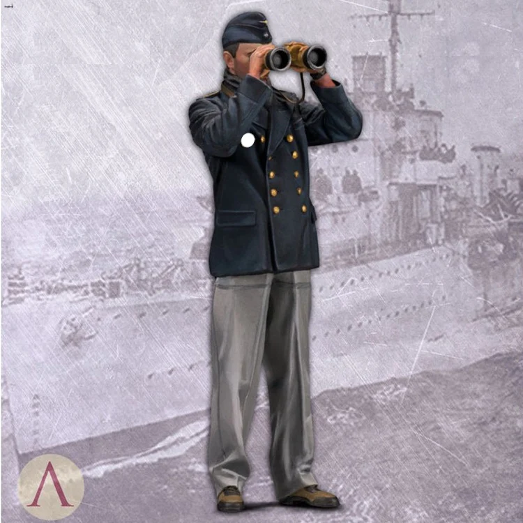 1/35 WARRANT OFFICER 1 Resin Model figure Soldier GK World War II military theme Unassembled and unpainted kit | Игрушки и хобби