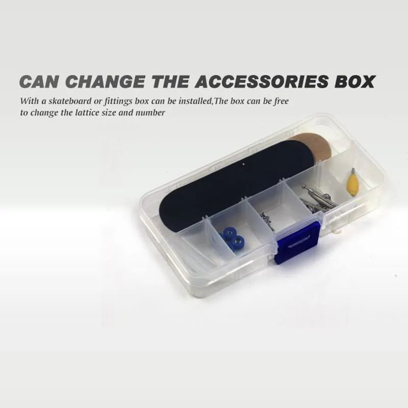 

Professional 2018 New Bearing Wheels Skid Pad Maple Wood Finger Skateboard Alloy Stent Bearing Wheel Fingerboard Toys for Kids