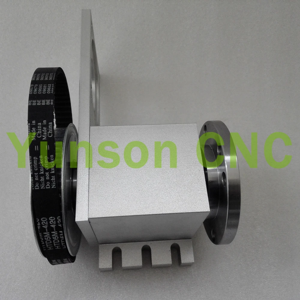 4 я ось с ЧПУ полый вал основание для вращающейся оси соединенной пластиной