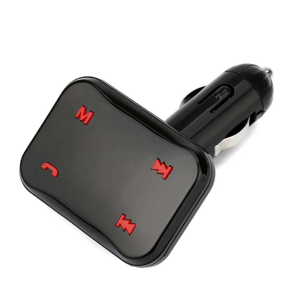 Для Samsung gаlaxy S10e/S10/10 беспроводной Hands-Free USB зарядка светодиодный MP3 Bluetooth Автомобильный fm-передатчик с микрофоном