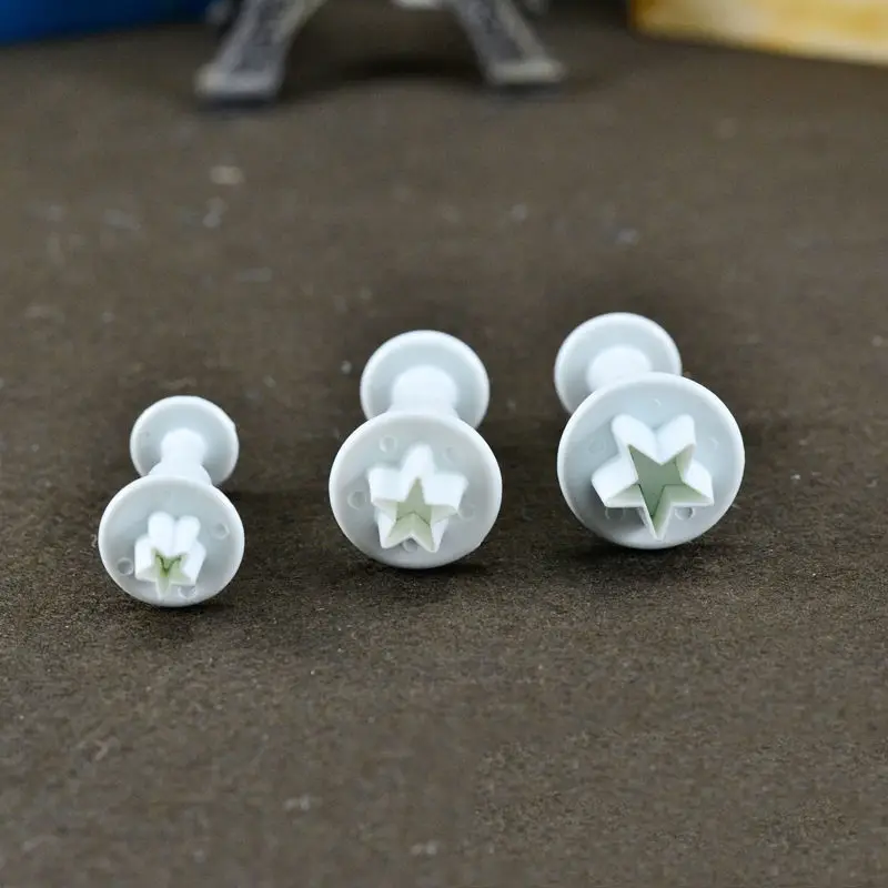 Новые 3 шт/комплект мини звезда для выпечки тортов с помадной начинкой