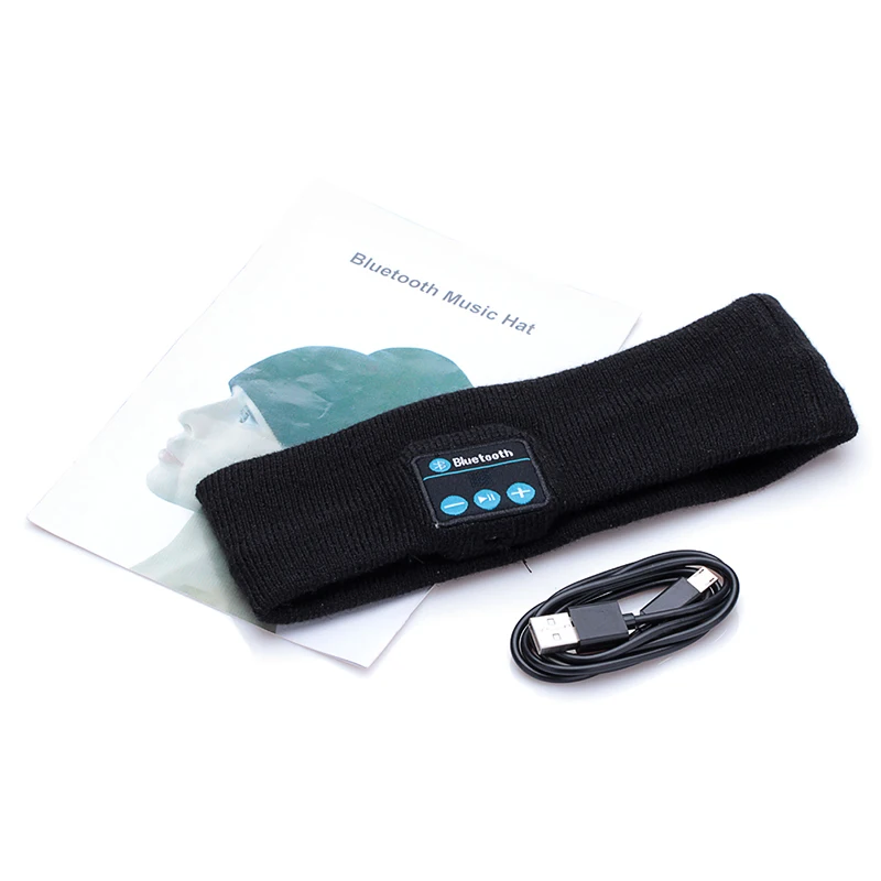 Беспроводная гарнитура с Bluetooth ремешком для волос Mp3 музыкальный плеер наушники