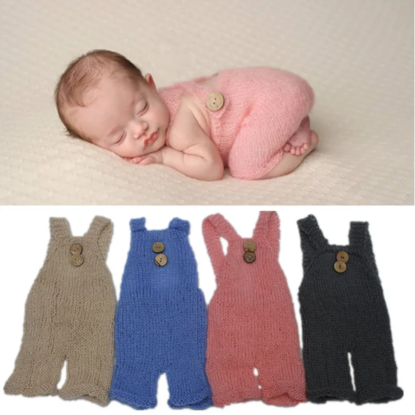 neonatal beauty mom suspenders hand-woven wool boy girl soft mohair suit |