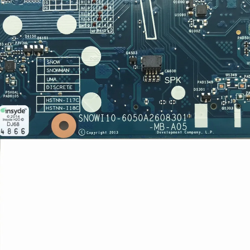 16 ГБ Оперативная память для hp сильнее X360 13-AC Материнская плата ноутбука DAX31MB1AA0 W/SR341 i7-7500U процессор Протестированы