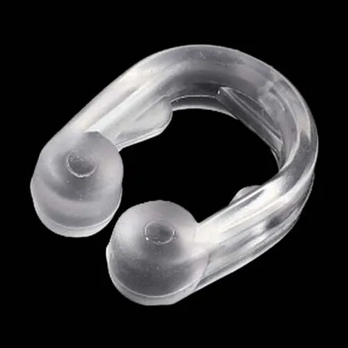 Nontoxic Mini Silicone Stop Snoring Nose Clip Anti Snore Equipment comfortable useful Stopper Health Sleep apnea | Красота и здоровье