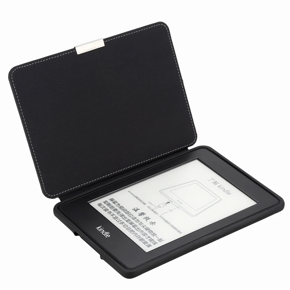 Защитный чехол из искусственной кожи для Amazon Kindle Paperwhite Generation 1 2 3 флип-чехол с защитой от падения