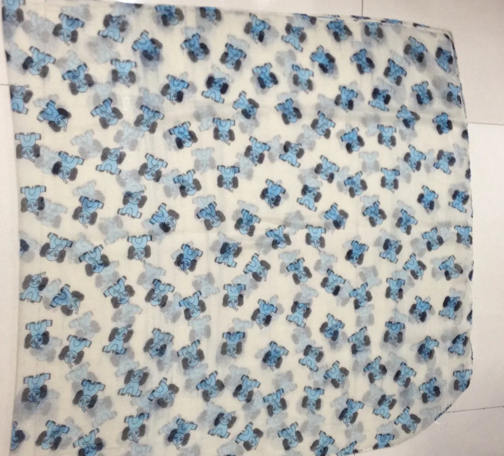 2016 Горячая Распродажа милые шарфы и шали с принтом слона мини-Шарф С Рисунком