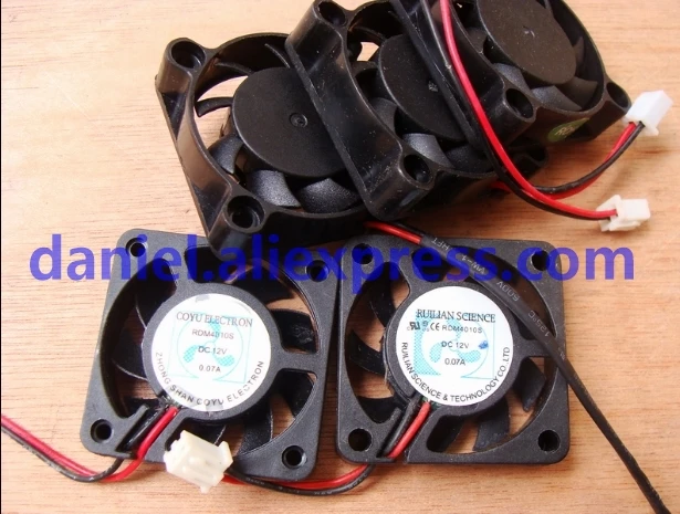 RDM4010S 12В 0.07A 4 см 4010 супертихий центральный процессор с североюговым