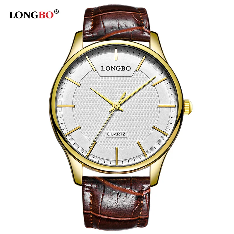 LONGBO новые модные парные часы подарки простые роскошные мужские и женские