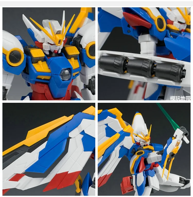 Japaness Bandai Gundam Модель RG 1/144 крыло ноль Гундам EW Justice Freedom 00 Destiny Armor Unchained мобильный костюм детские игрушки