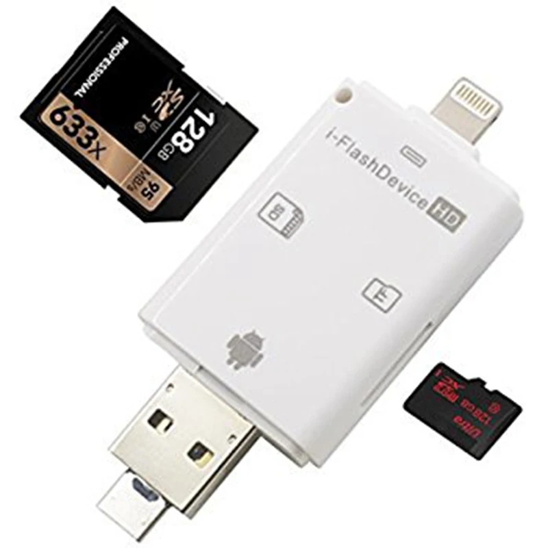 Trail Camera Viewer for Android Devices Micro Usb Connection Reads&ampWrites SD and Cards Hunting Card Reader | Безопасность и