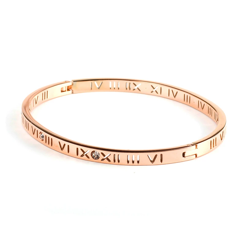 URSJEWELRY Элегантный браслет для Для женщин лучший подарок розовое золото Цвет