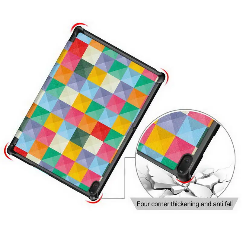 Чехол для планшета для lenovo Tab E10, Магнитный флип-чехол s Для lenovo TB X104F из искусственной кожи, защитный чехол, противоударный чехол+ стилус
