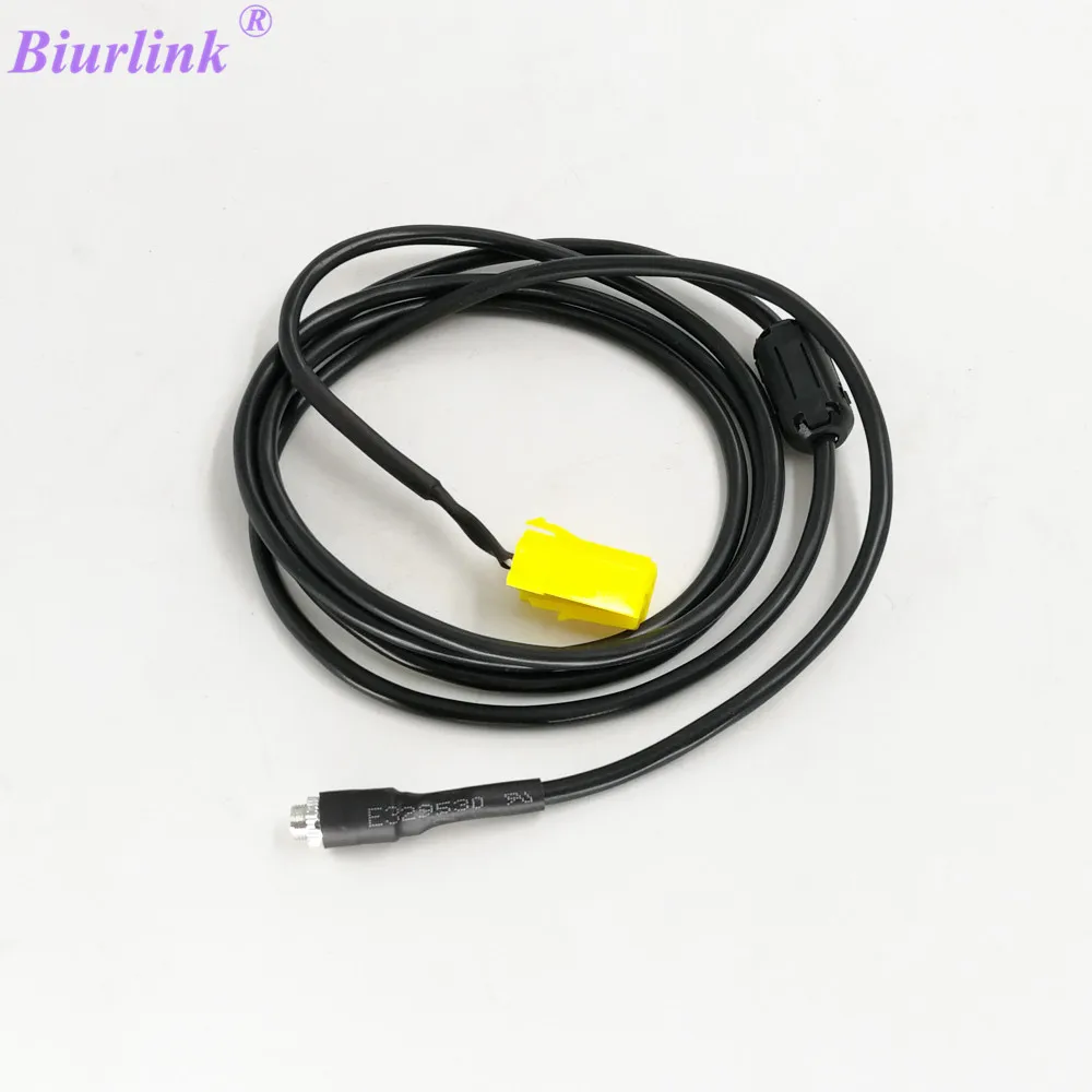 Biurlink ISO 6 контактный гнездовой разъем 3 5 мм Aux кабель аудио адаптер экранированный
