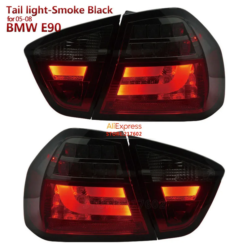 

SONAR brand for BMW 3-Series E90 320i 323i 325 330 335 LED Rear Light LED Tail light 2005-2008 Smoke Red Color