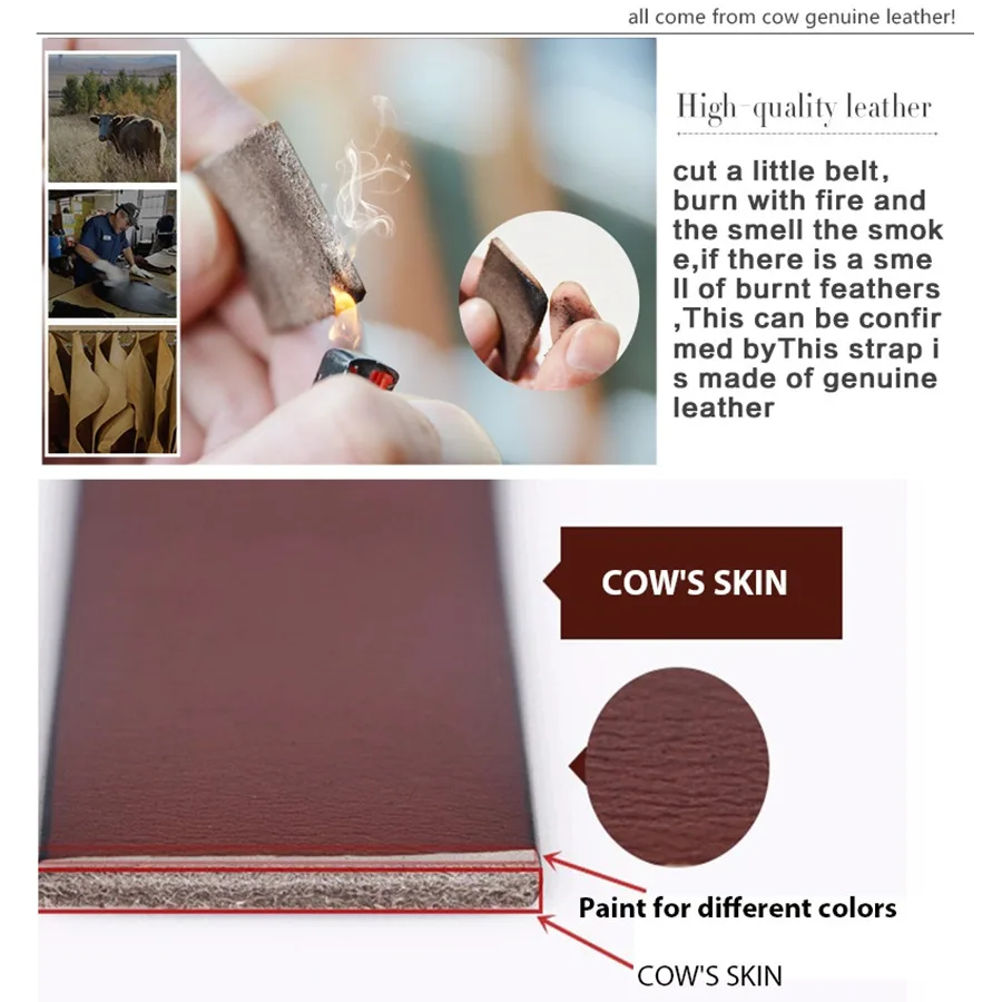 COWATHER 2019 высокое качество Коровья натуральная кожа роскошный ремень мужские