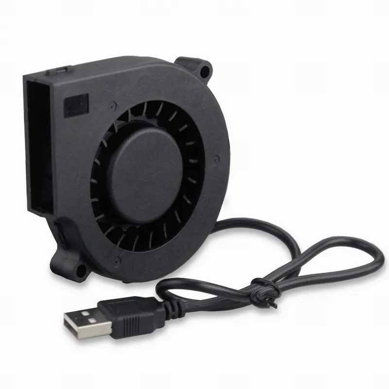 2 шт. Gdstime 5 В USB 75 мм x 15 7515 DC Бесщеточный Охлаждающий вентилятор 7 см 75x15 | Компьютеры