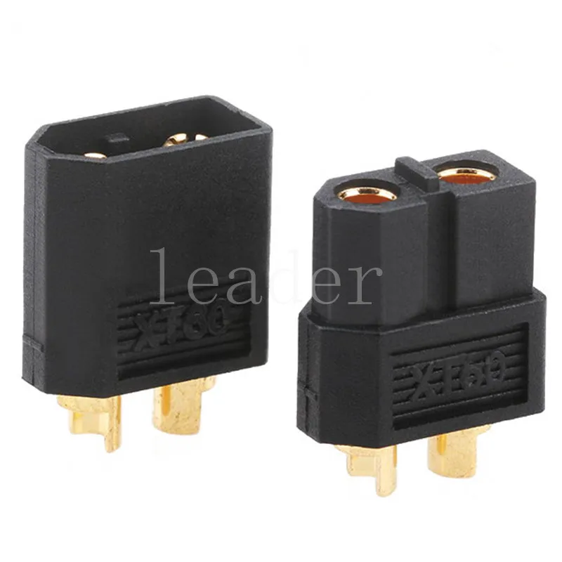 

500 pairs High Quality black XT60 XT-60 XT 60 Plug Male Female Gold Plated Banana Plug