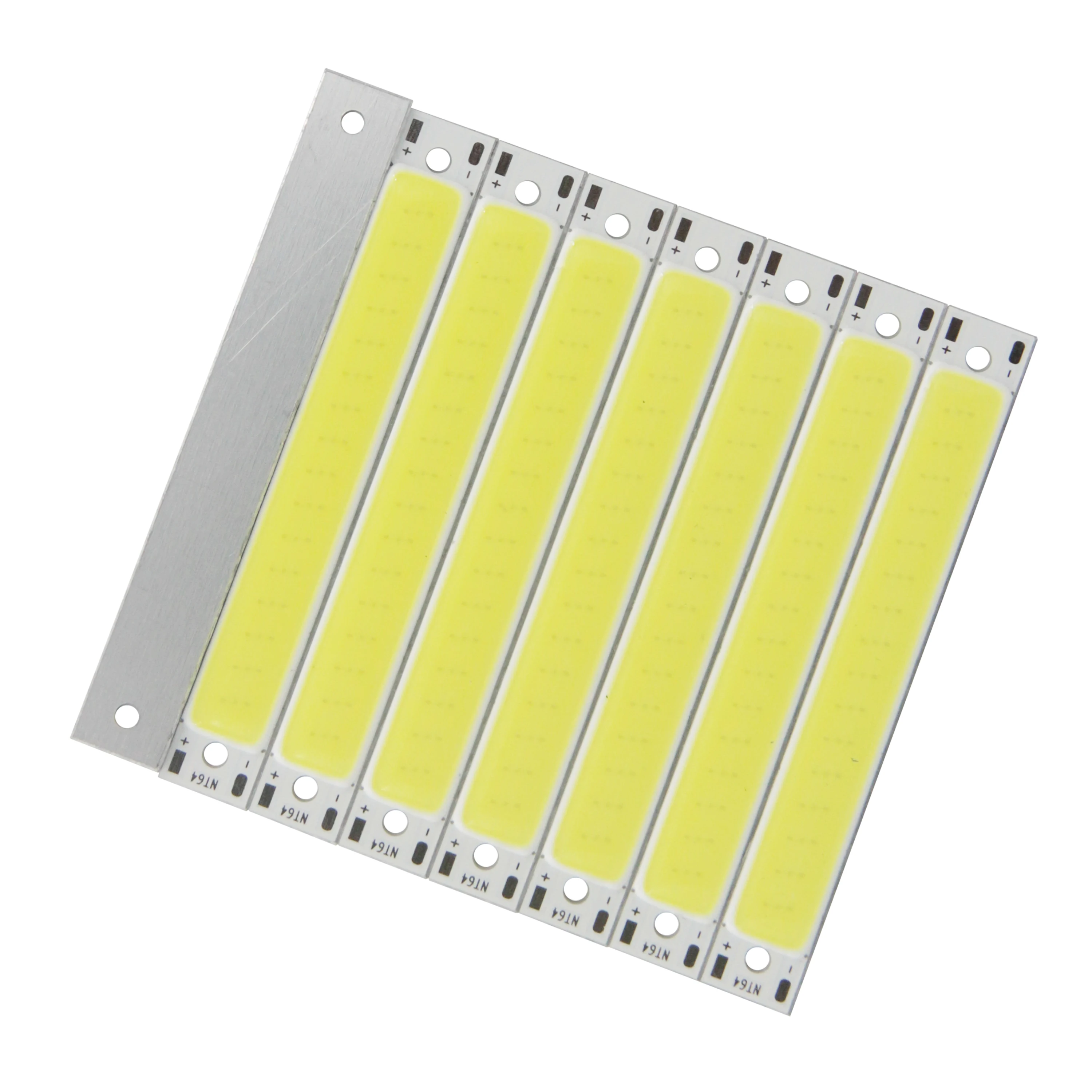 hot sale 3V 3.7V DC 60mm 8mm LED COB Strip 1.5W 3W Warm Cold White Blue Red COB LED light source for DIY Bicycle work lamp images - 6