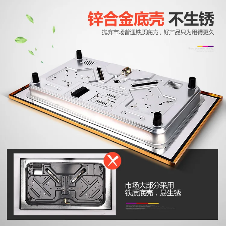 Оптовая продажа газовая плита двойная встроенная варочная панель Домашняя Плита