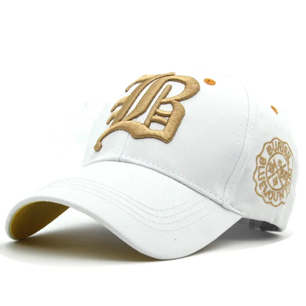 white Xlamulu, новинка, Снэпбэк бейсболки, шапки для мужчин, Casquette, Женская Повседневная шапка, Gorras, с буквой B, Дальнобойщик, облегающая шапка для папы, кепки - Цвет: white