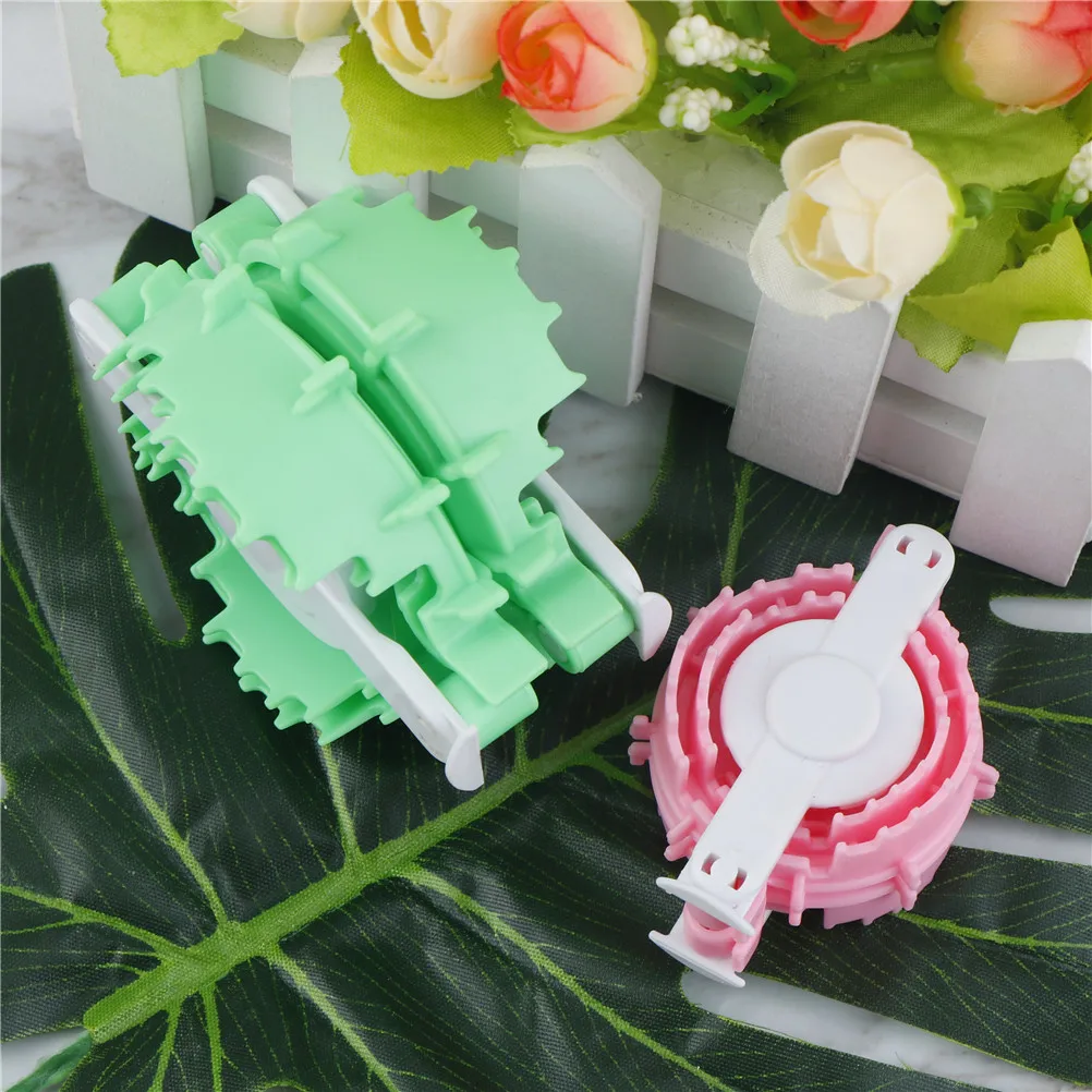 Набор пластиковых помпонов в форме сердца 2 шт./компл. спицы для вязания катушка