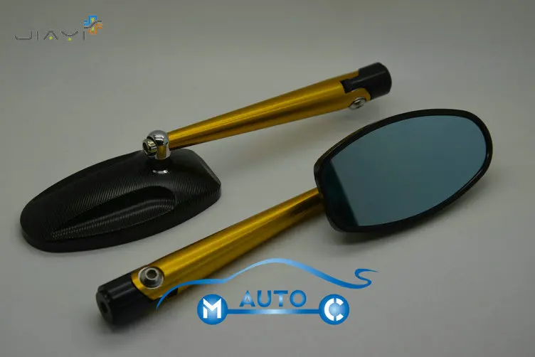 Боковые 3D зеркала заднего вида Tomok CNC 8 мм 10 для Yamaha XT660 WR250 WR125 XT125 YBR250 YBR125 скутер Majesty