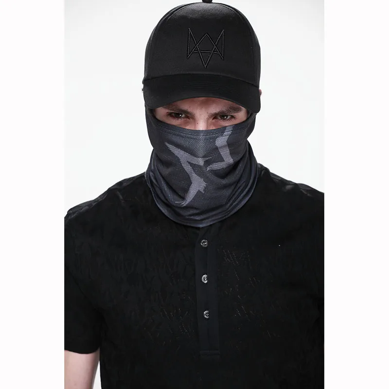 Часы маски собак Косплэй Для мужчин Aiden маска для лица Watch Dogs 2 шеи игры COS