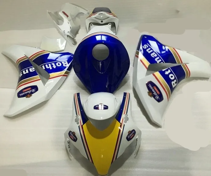 

Белый синий для Honda 08 09 10 11 CBR1000RR CBR 1000 RR CBR 1000RR 2008 2009 2010 2011 Repsol Fariring Kit литье под давлением