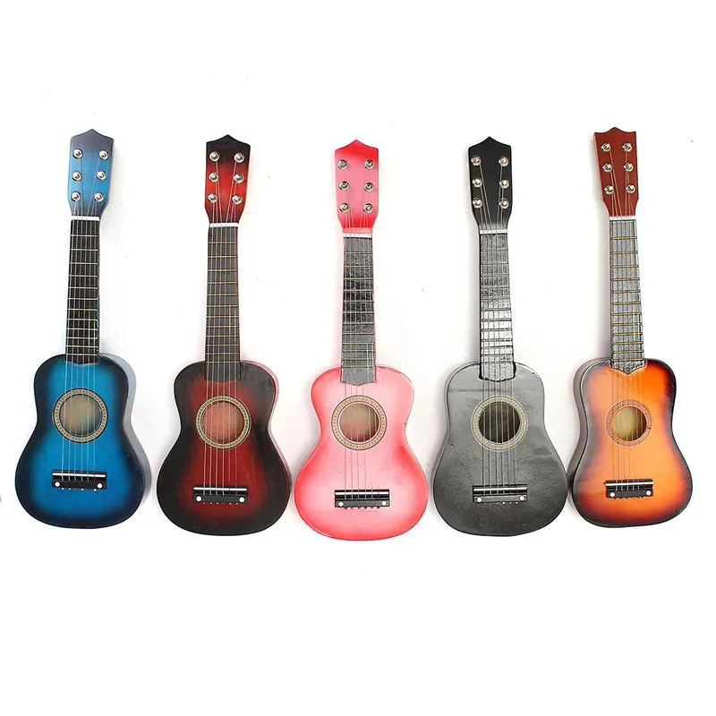 21'' 6 String Kids Acoustic Guitar Practice Music Instruments Children HOT Musical Toys Educational Games Gifts | Спорт и