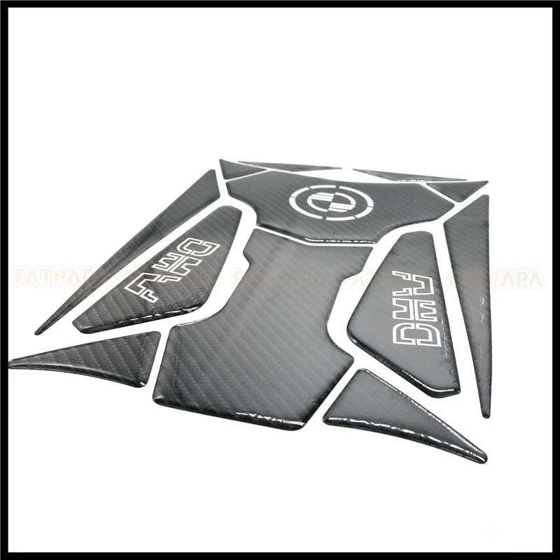Наклейка на топливный бак мотоцикла 3D из углеродного волокна для BMW R1200GS ADV K1600R K1300R