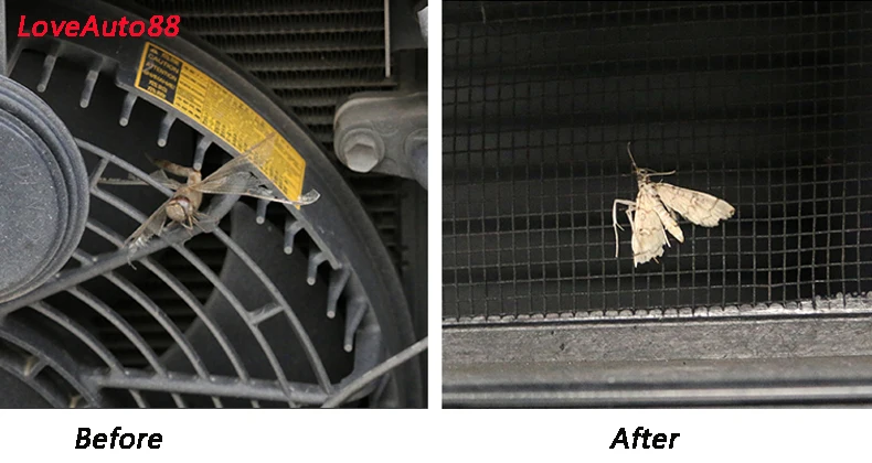 Car Insect Screening Mesh Front Grille Insert Net Front Insect Screening Mesh Net Grille For Toyota RAV4 RAV-4