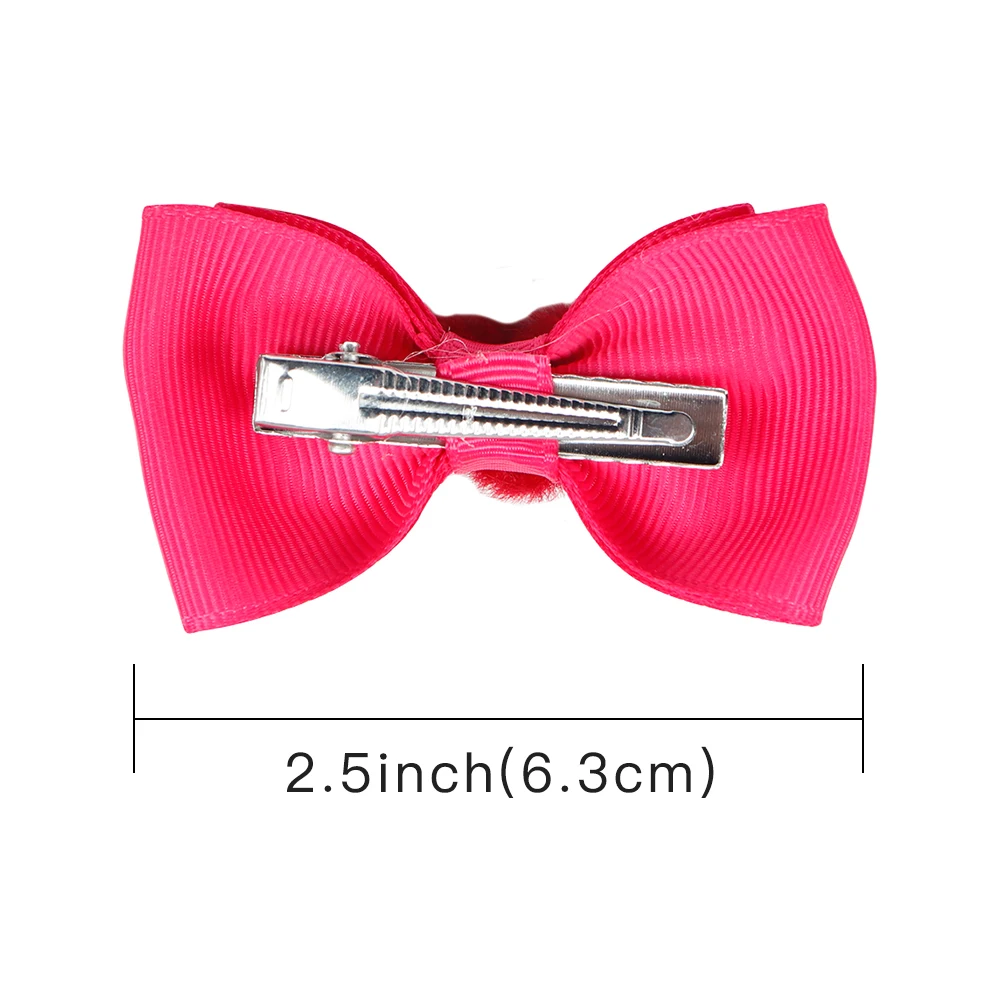 Аксессуары для волос ncmama заколки детей банты с принтом девочек 6 шт./лот 2 5 дюйма