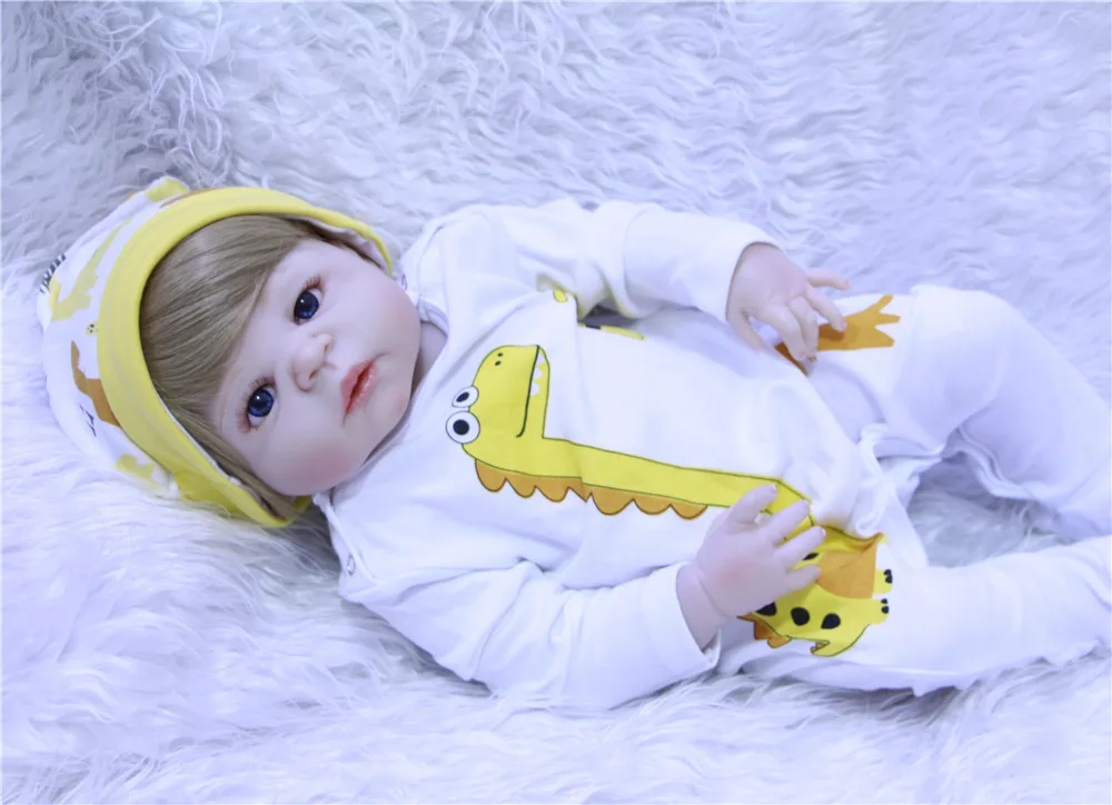 Силиконовая кукла Bebes reborn NPK для мальчиков и девочек реалистичные игрушки