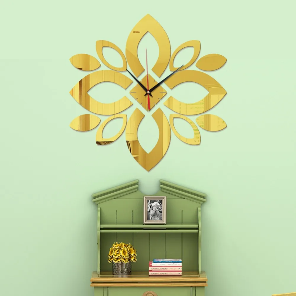 Креативные Круглые лепестки цветов 3d наклейки на стену гостиной спальни дверь