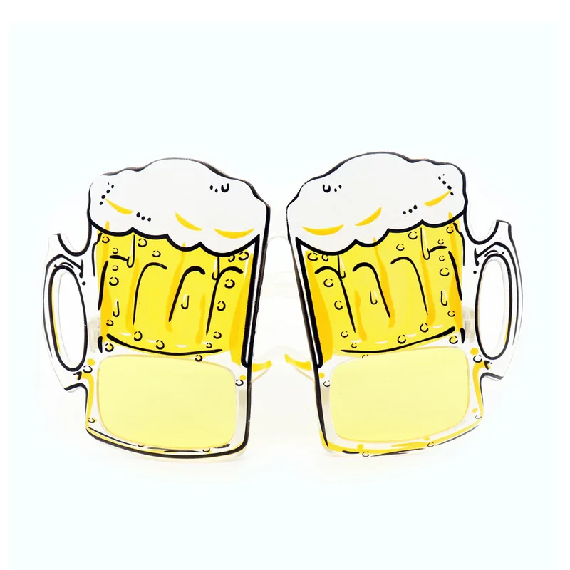 beer Новинка пляжные Гавайские вечерние пивные солнцезащитные очки с Фламинго Свадебные украшения креативные забавные мультяшные ананасы летние товары для вечеринок - Цвет: beer