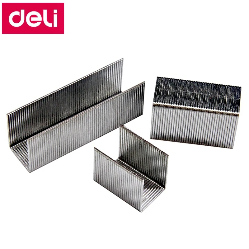 1000 шт./лот Deli 0017 сверхпрочные скобы 23/17 13x16 мм шириной 13 высотой 16 емкостью 120