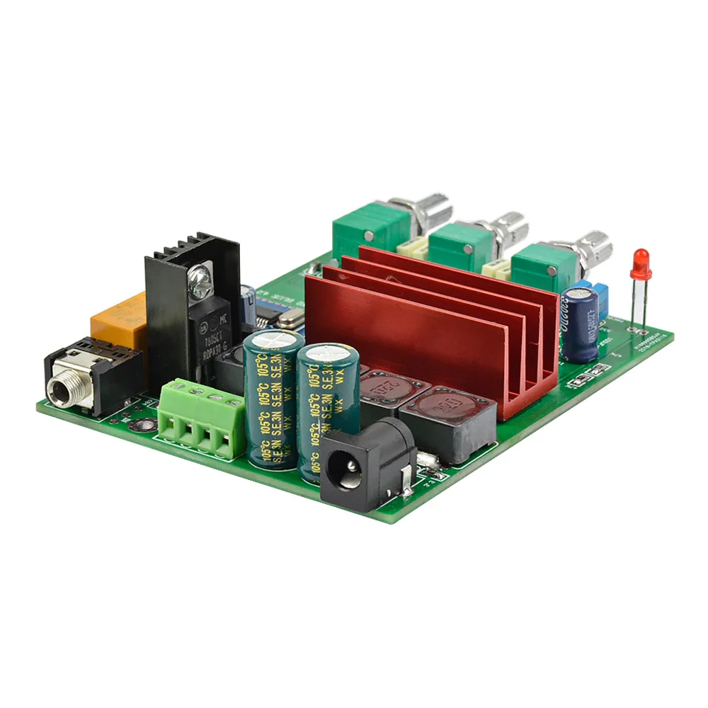 Aiyima TPA3116D2 2.0 Digital Audio Amplifier Board 50W*2 Dual Channel Bluetooth 4.2 DIY Speaker Home Theater | Электроника